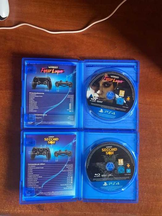 Infamous First Light e Infamous Second Son - PS4