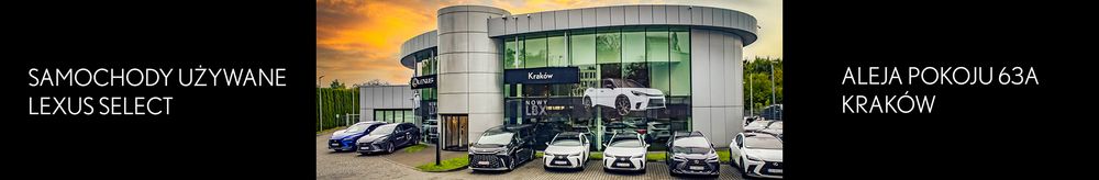 LEXUS KRAKÓW top banner