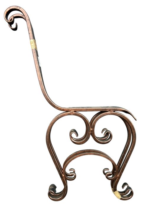 Кована лавка , боковинка до лавки, металеві ніжки лавка ,