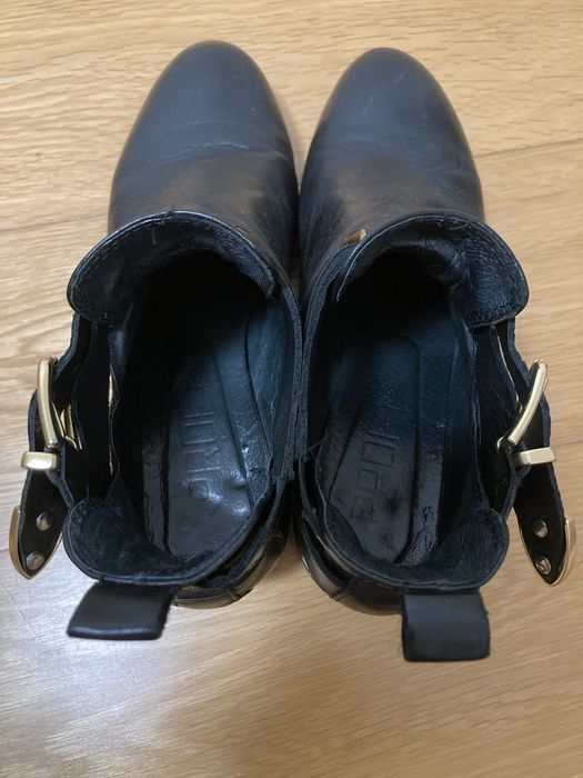 Botins pele preto Prof