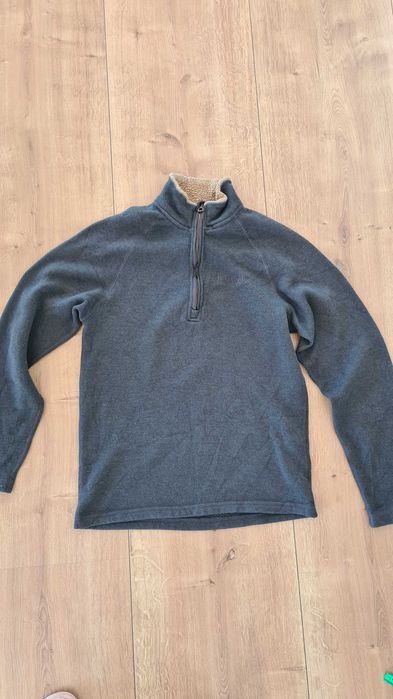 Bluza polarowa z golfem Timberland. Grafitowa. Rozmiar M. Vintage