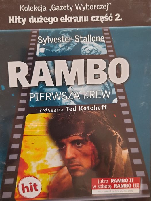 Rambo pierwsza krew płyta dvd