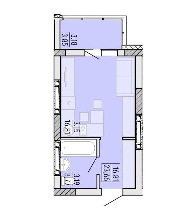 Продам 1-комн. квартиру в ЖК Акварель-4 Черемушки Профсоюзная(959-394)