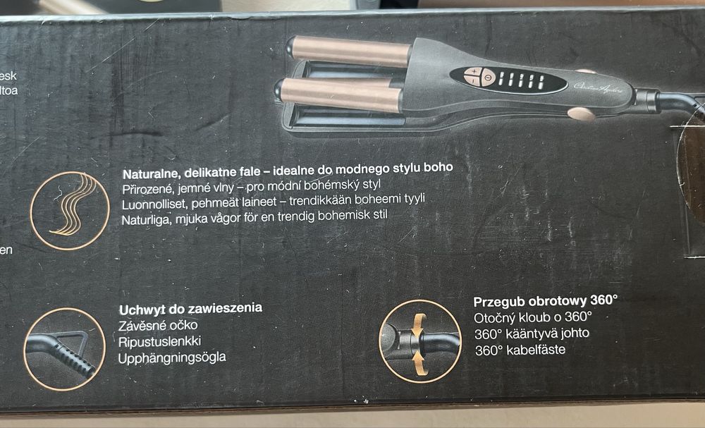 Falownica z powłoką ceramiczno-keratynową