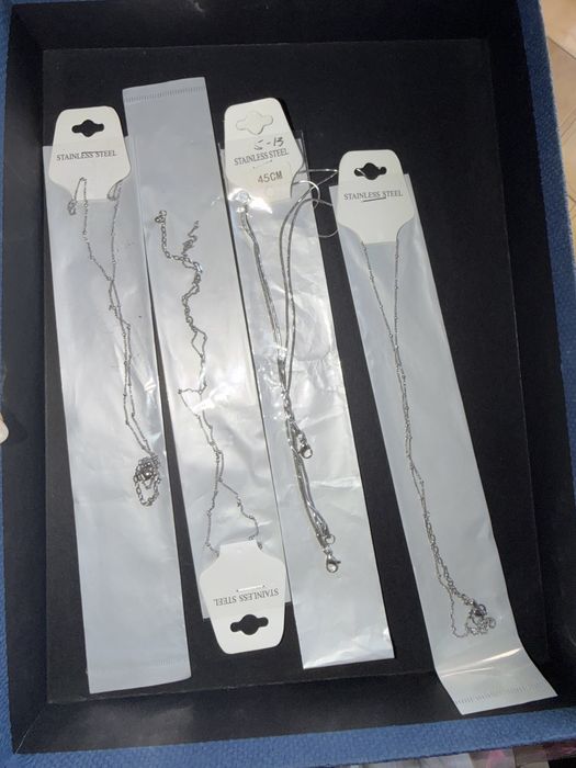 Colares em aço inox já prontos