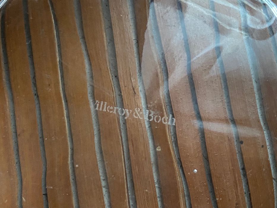 Cinzeiros em cristal Villeroy&Boch, dos anos 90 (preço/unidade)