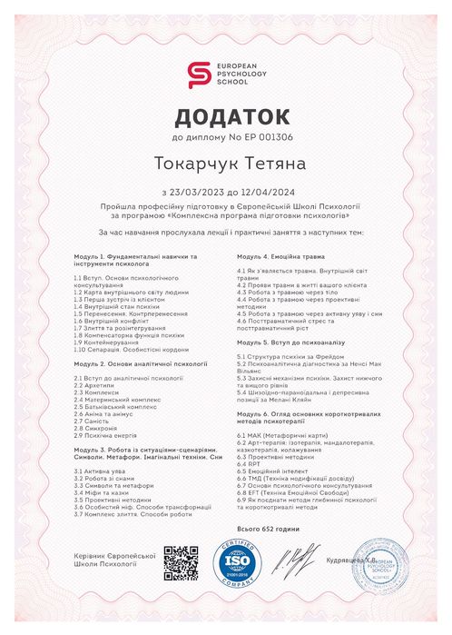 Дитячий психолог, підлітковий.       онлайн, офлайн