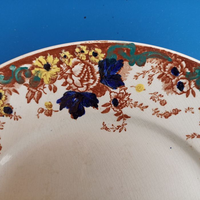 Prato raso Sacavém Gilman Cta motivo Excelsior policromático