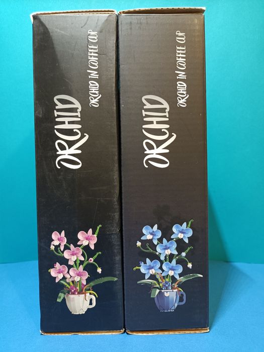 Конструктор, мини Лего: Орхидея, Ромашки, Розы (Троянда), Лилия