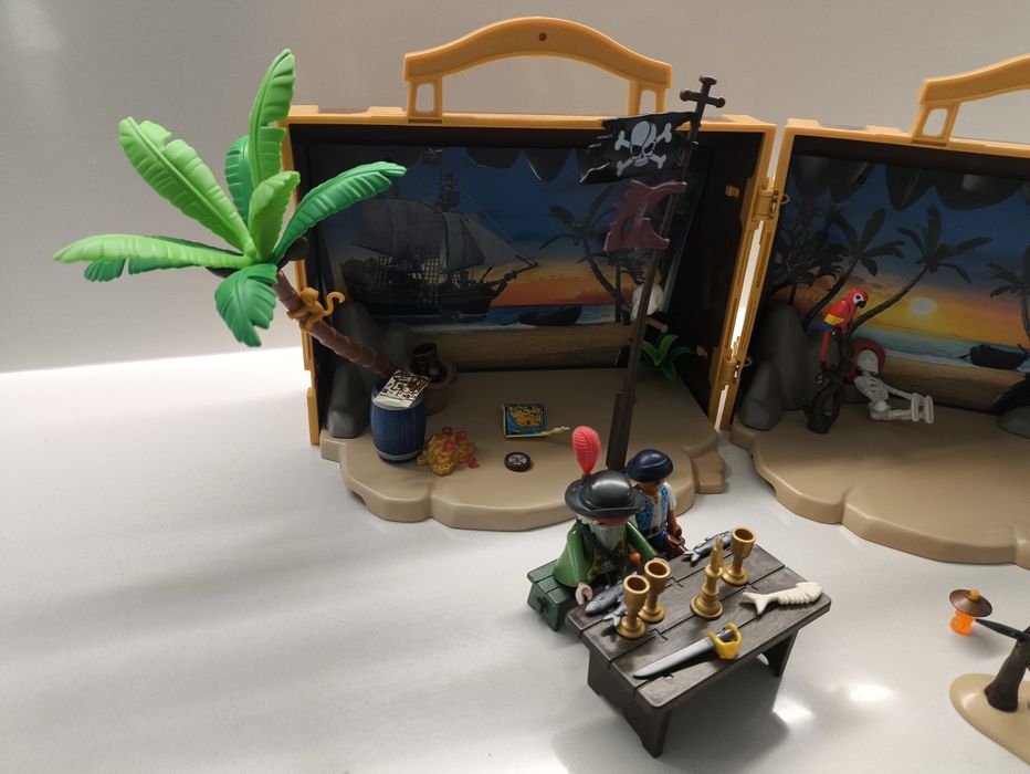 Cofre dos Piratas Maleta Playmobil