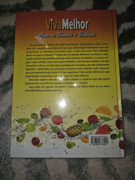 Livro Vivamelhor Sumos e Batidos
