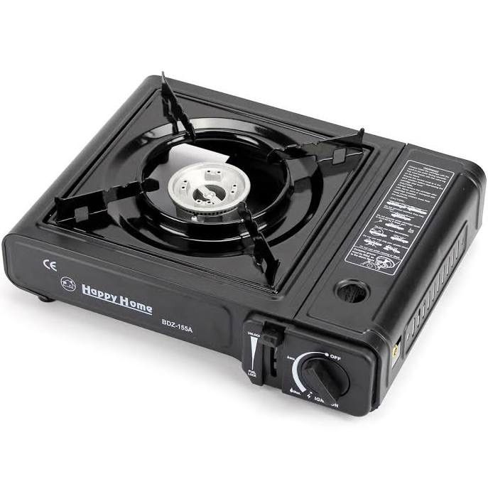 Газовая туристическая плита Happy home BDZ-155-A с кейсом