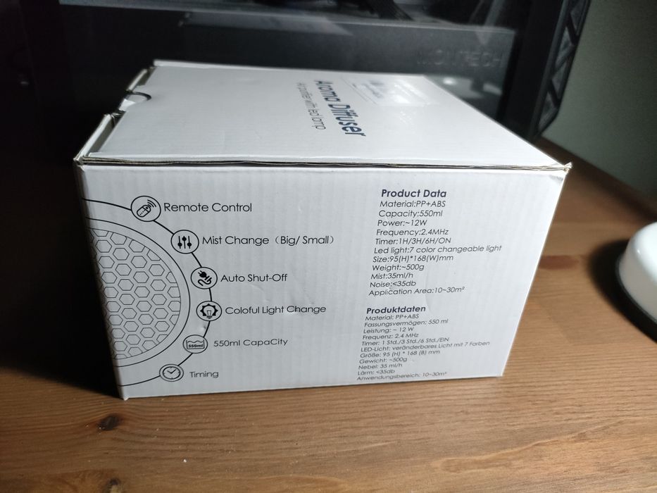 Difusor de aromas ultrassónico