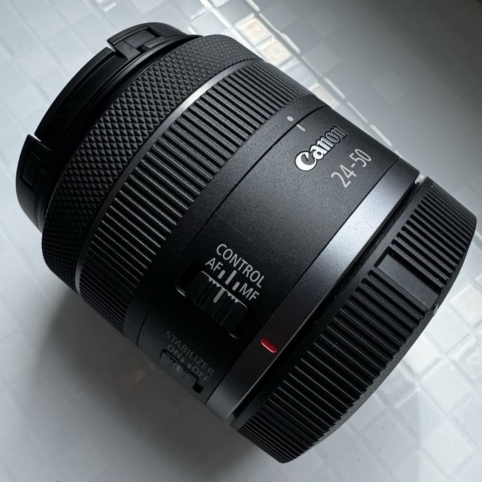 Продам Canon RF 24–50mm f/4.5–6.3 IS STM — стан нового