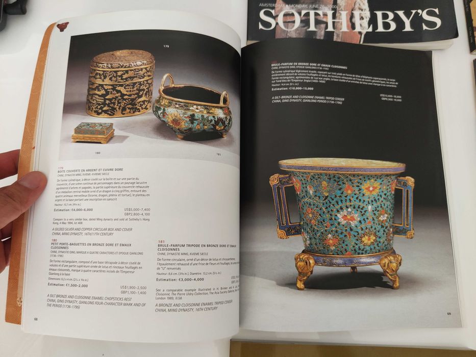 Lote Catálogos | Arte Asiática de Exportação | Christie's + Sotheby's