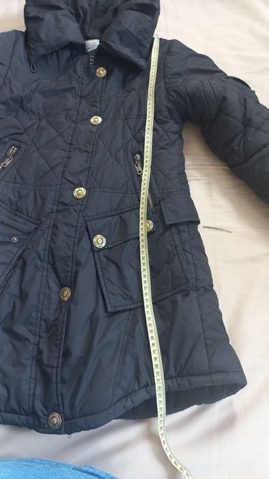 Пуховик пальто теплий зимовий на зріст 146см, дівчинка