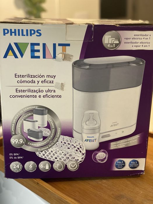 Esterilizador biberões Philips AVENT