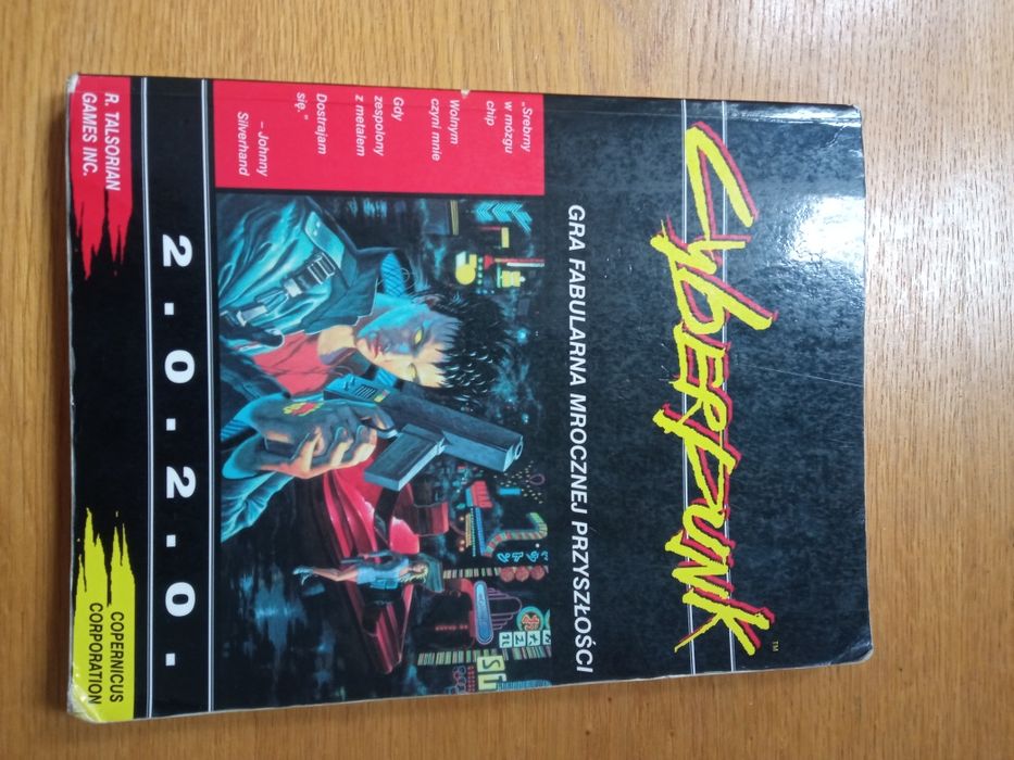 Cyberpunk 2020 RPG podrecznik+dodatki