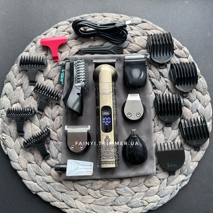 ‼️IPX6‼️Подарунковий водонепроникний набір тример машинка VGR MultiUse