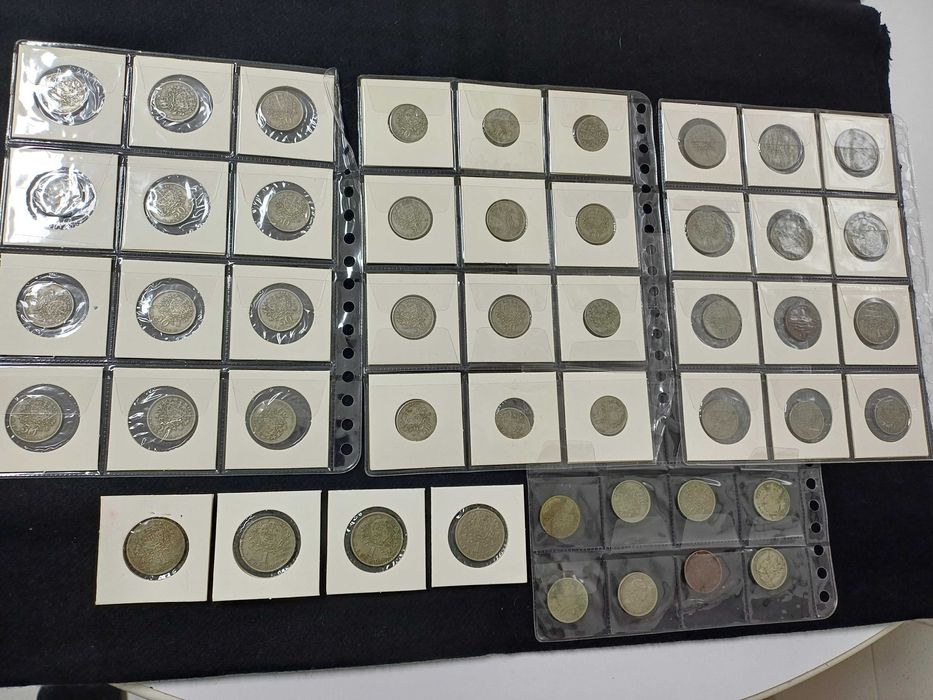 Moedas Portuguesas de Alpaca de 50 cêntimos e 1.00 escudo 48 unidades