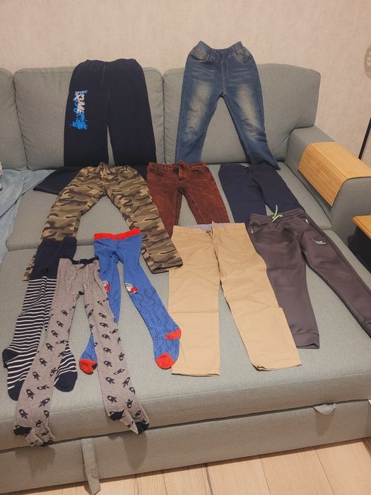Mega paka 116-122 chlopiec 32szt warto!!
