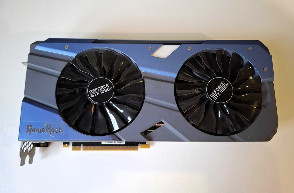 Karta graficzna PALIT GeForce GTX 1080Ti 11GB - delikatna wada