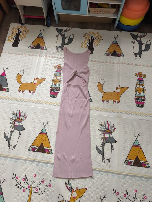 Zestaw sukienek ciążowych prążkowanych