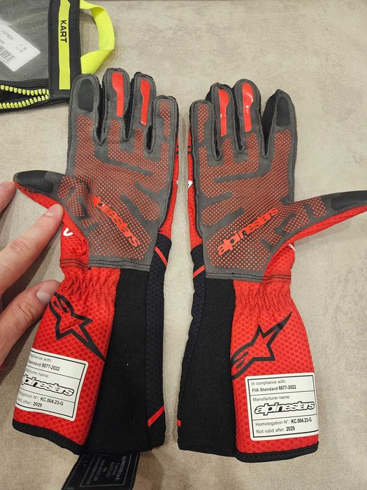 Рукавиці для картингу Alpinestars Tech-1 kx v4 розмір M