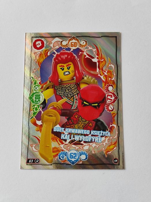 LEGO NINJAGO - KARTA Odblaskowa Seria 10 nr 063