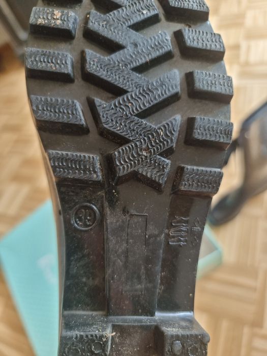 Kalosze Rene 39 damskie czarne, raz zalozone