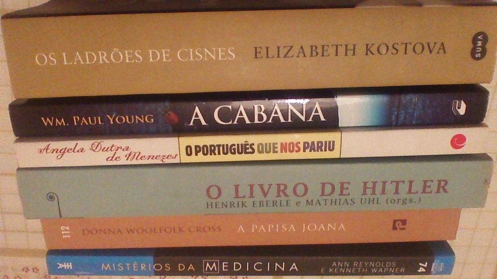 Livros novos de vários Autores