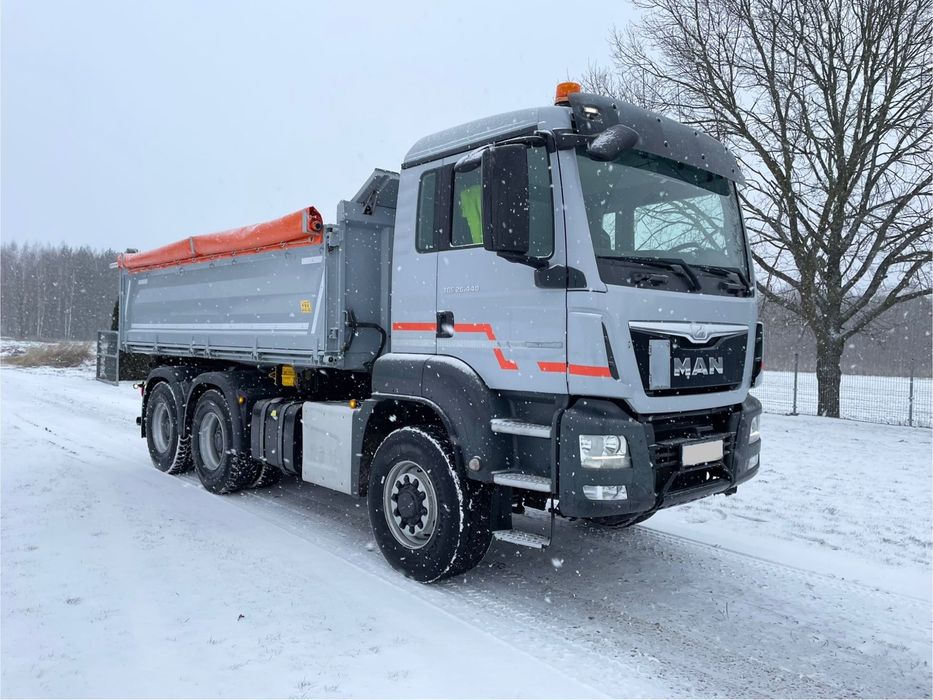 MAN TGS 26.440 // 6x6 // KIPPER MEILLER