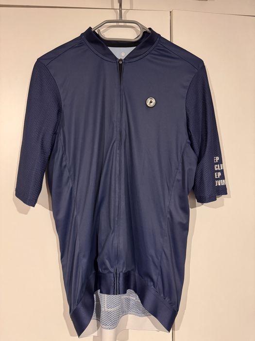 Koszulka rowerowa Darevie granatowa XXL