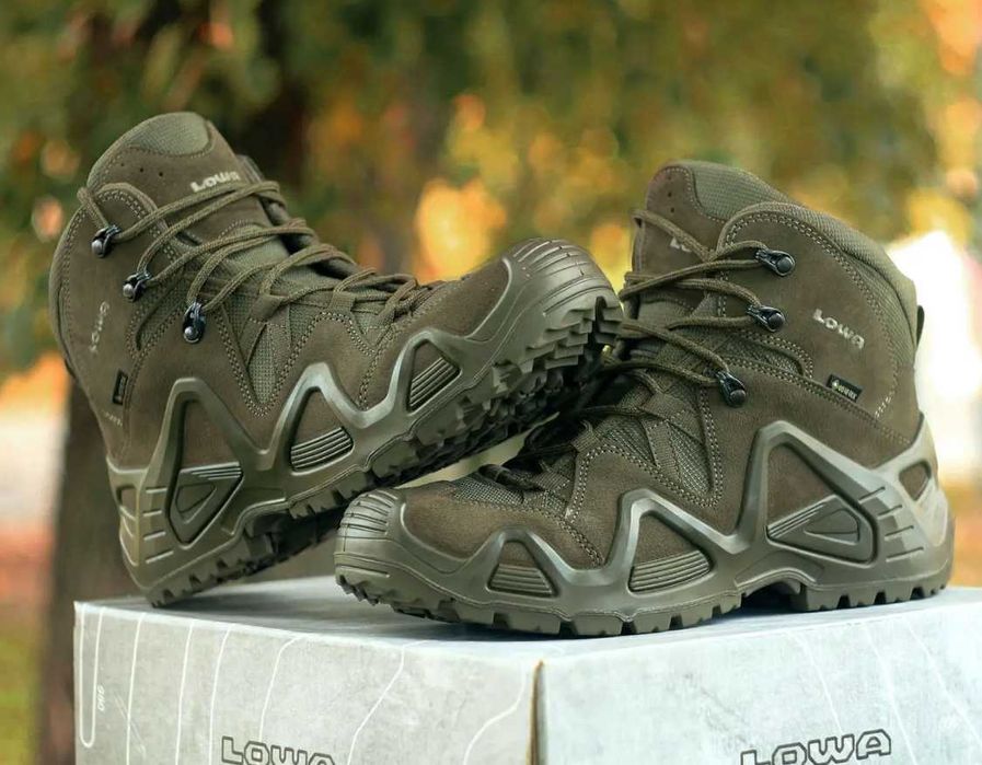 lowa zephyr высокие ботинки берцы кроссовки новые олива хаки кайот