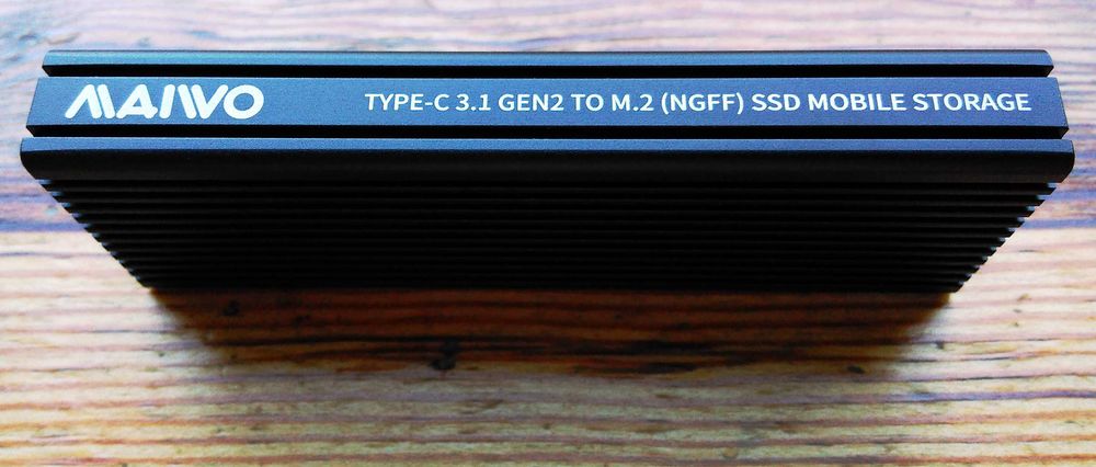 Продаю зовнішню кишеню ''Maiwo'' (K1687P2) для M.2 SSD NVMe (PCIe) та M.2 SSD SATA (NGFF)