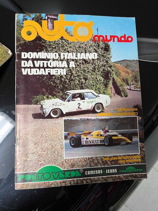 Conjunto de 33 Revistas antigas  AUTO MUNDO