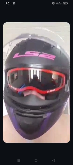 Capacete por ja nao precisar
