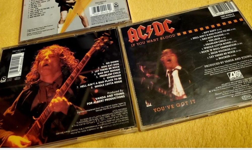 2 cd ac / dc  If You Want Blood , Let There Be Rock  rezerwacja