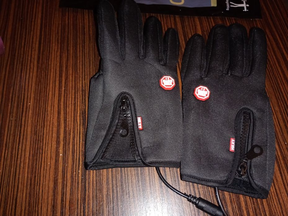 Podgrzewane rękawiczki sportowe roz. L