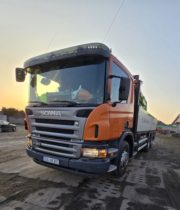 Scania 6x4 z HDS MKG  CENA Brutto