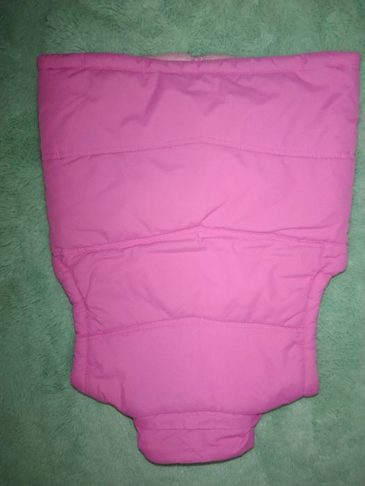 Różowy bezrękawnik rozmiar 122