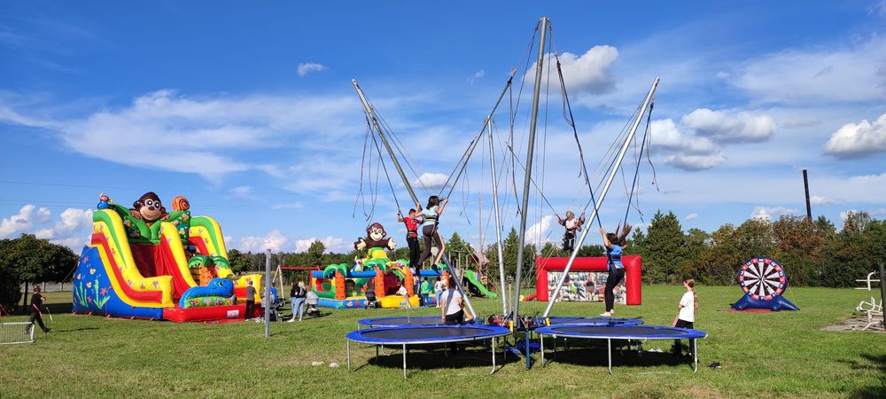 Dmuchańce Tory przeszkód Trampoliny Kule wodne