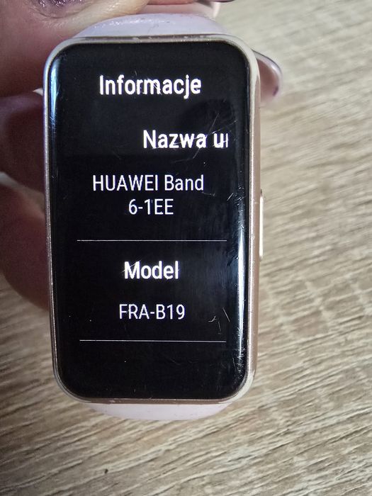Smartwatch huawei band 6