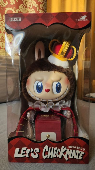 POP MART LET'S CHECK MATE フィギュア Labubu Let's Check Mate Pop Mart Oryginalna kolekcjonerska