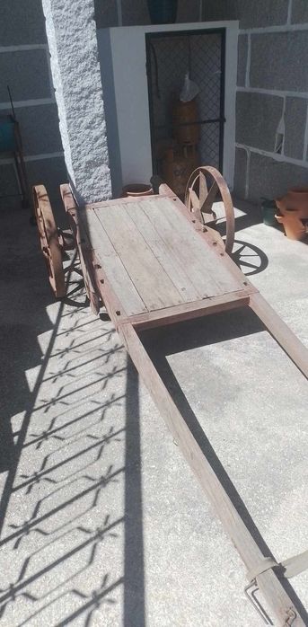 Antigo carro de burra