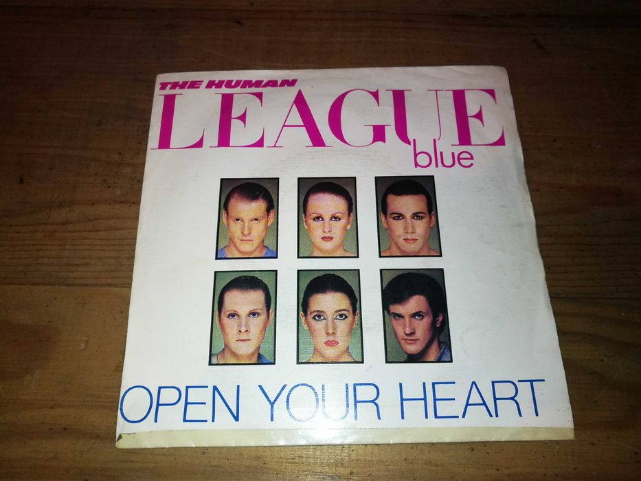 HUMAN LEAGUE - Open Your Heart SINGLE