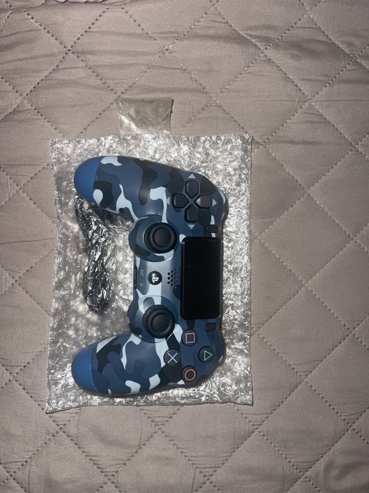 Comando ps4 camo blue novo s/caixa