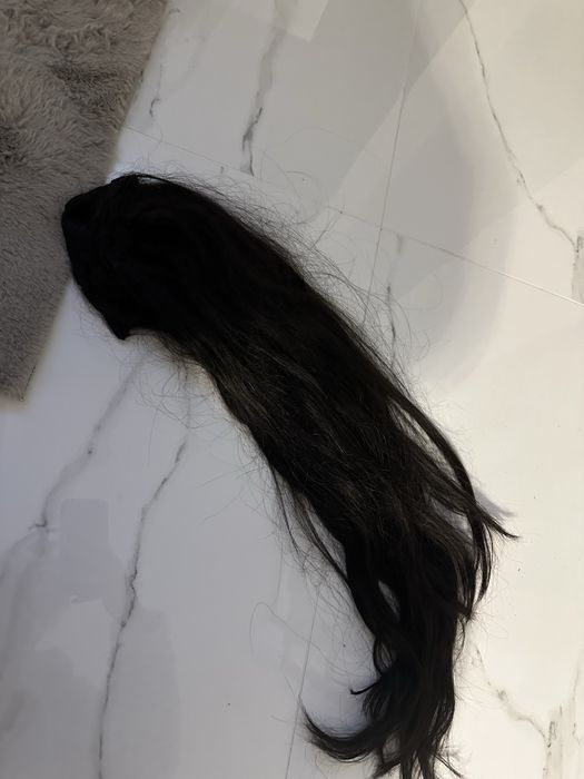 Wlosy clip in 4 klipy ciemny braz 55/60 cm