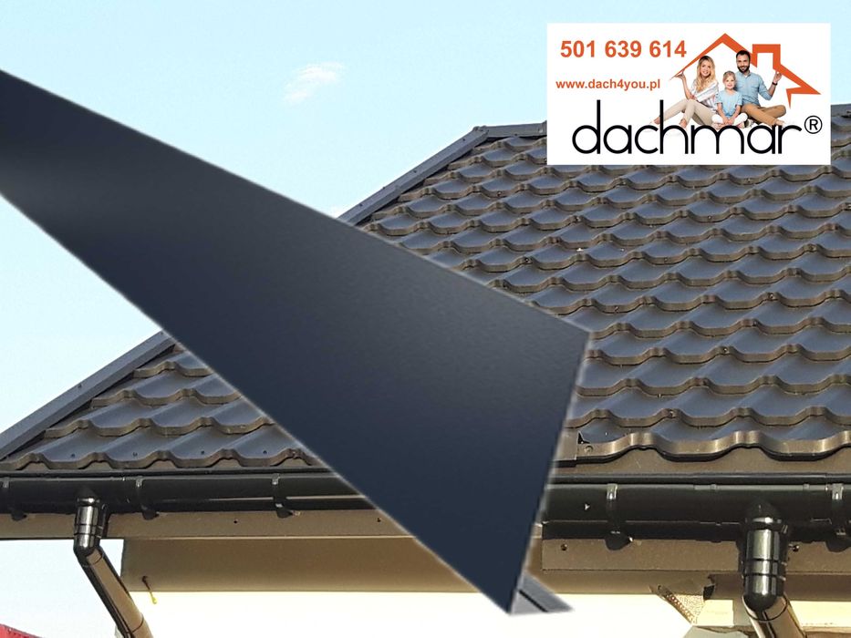 Cięcie blach, gięcie blach, wiatrownica, gąsior, kalenica