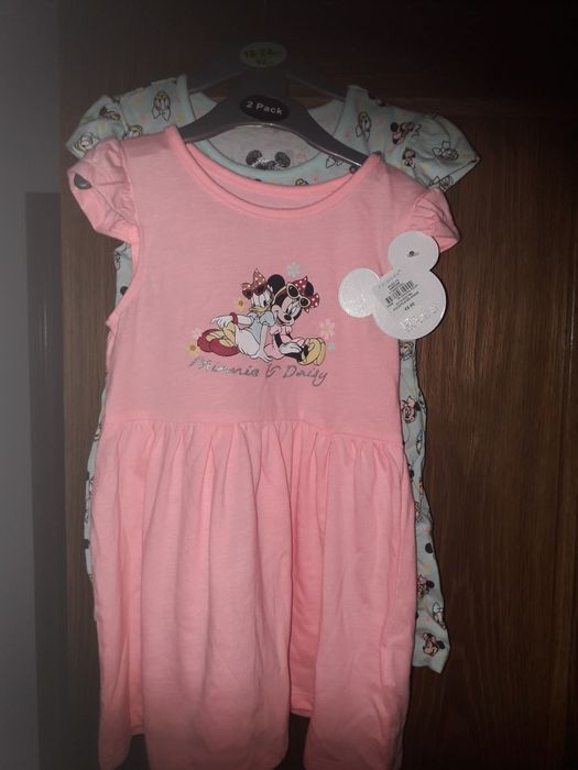 Dois vestidos da Minnie e Margarida 18 24 meses / 2anos